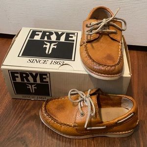 Frye boat shoes